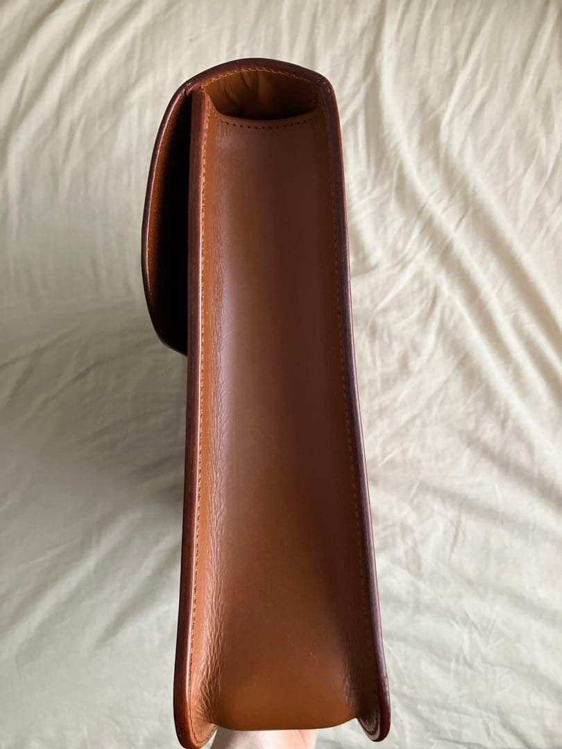 ラザフォード ブリーフケース ブライドルレザー フラップオーバー