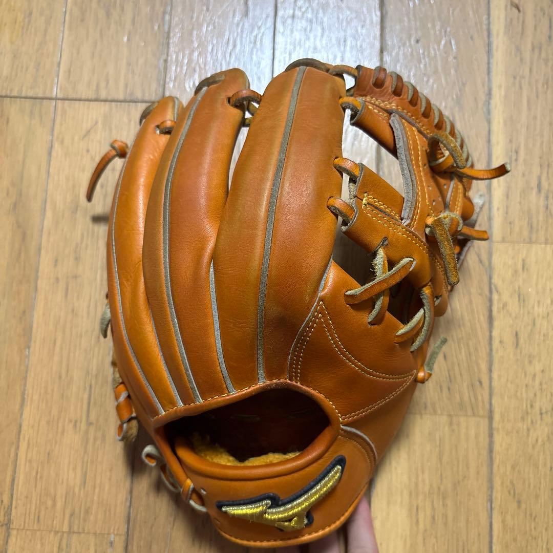 M*o様 ミズプロ 硬式グローブ オレンジ