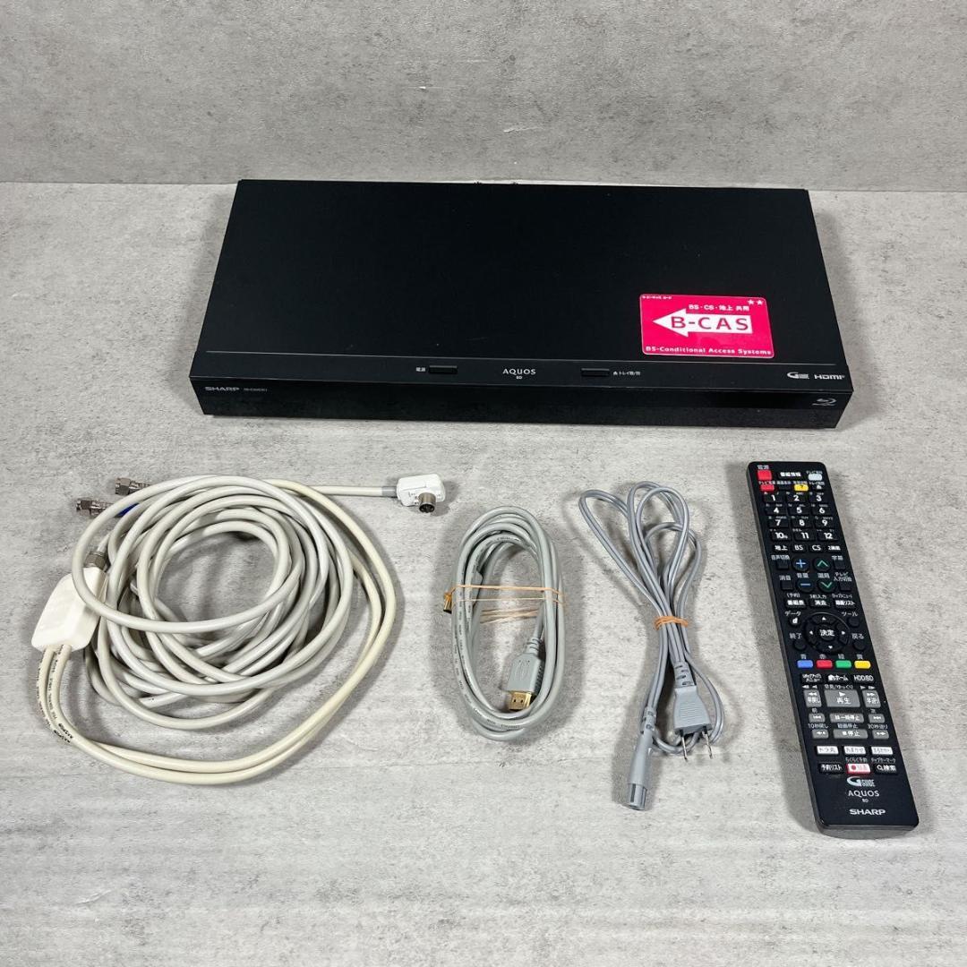 シャープ SHARP ブルーレイレコーダー 2B-C20EW1 2024年製