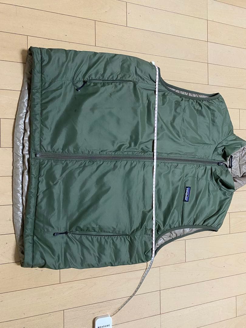 patagonia オリーブグリーン ダウンベストメンズL
