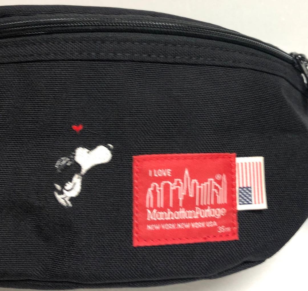 マンハッタンポーテージ × スヌーピー A2509089 ウエストバッグ
