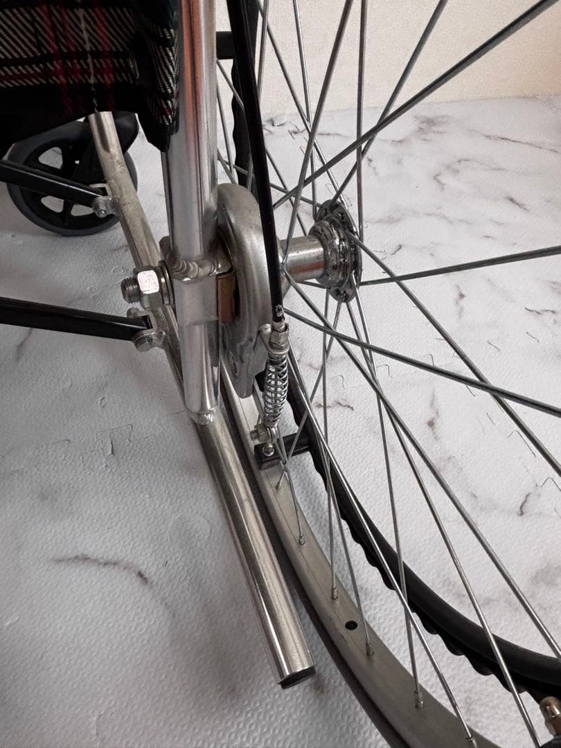 マキテック　自走用車椅子 ブレーキ付き　介護　折り畳み可能