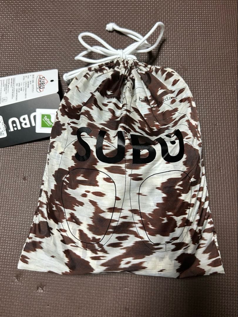 新品未使用 SUBU スブ サンダル カウブラウン COW BROWN サイズ1