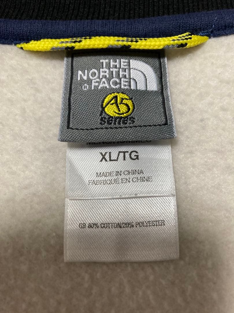 The North Face A5 フルジップ スウェット 裏起毛 ワッペン