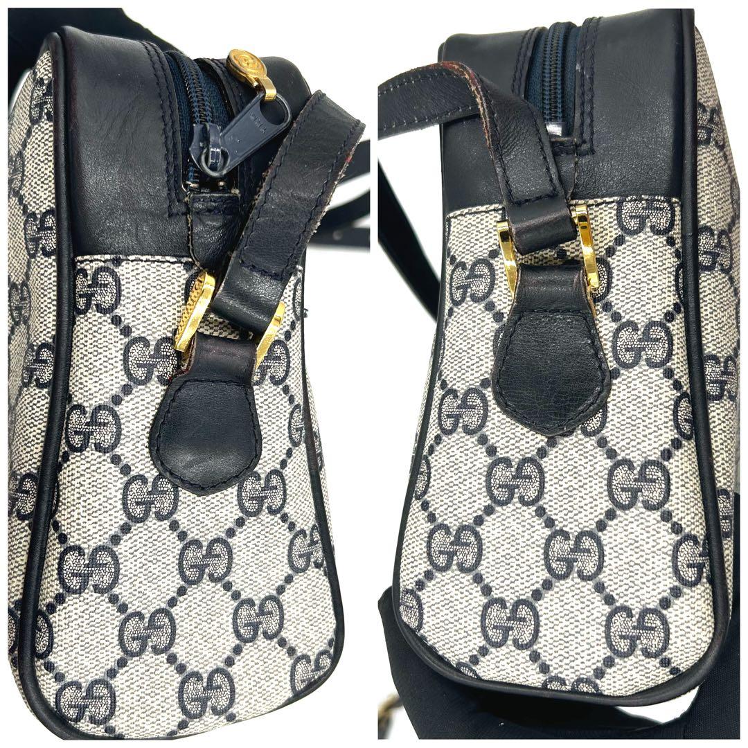 GUCCI　グッチ　シェリーライン　GGスプリーム　PVC 　ショルダーバッグ