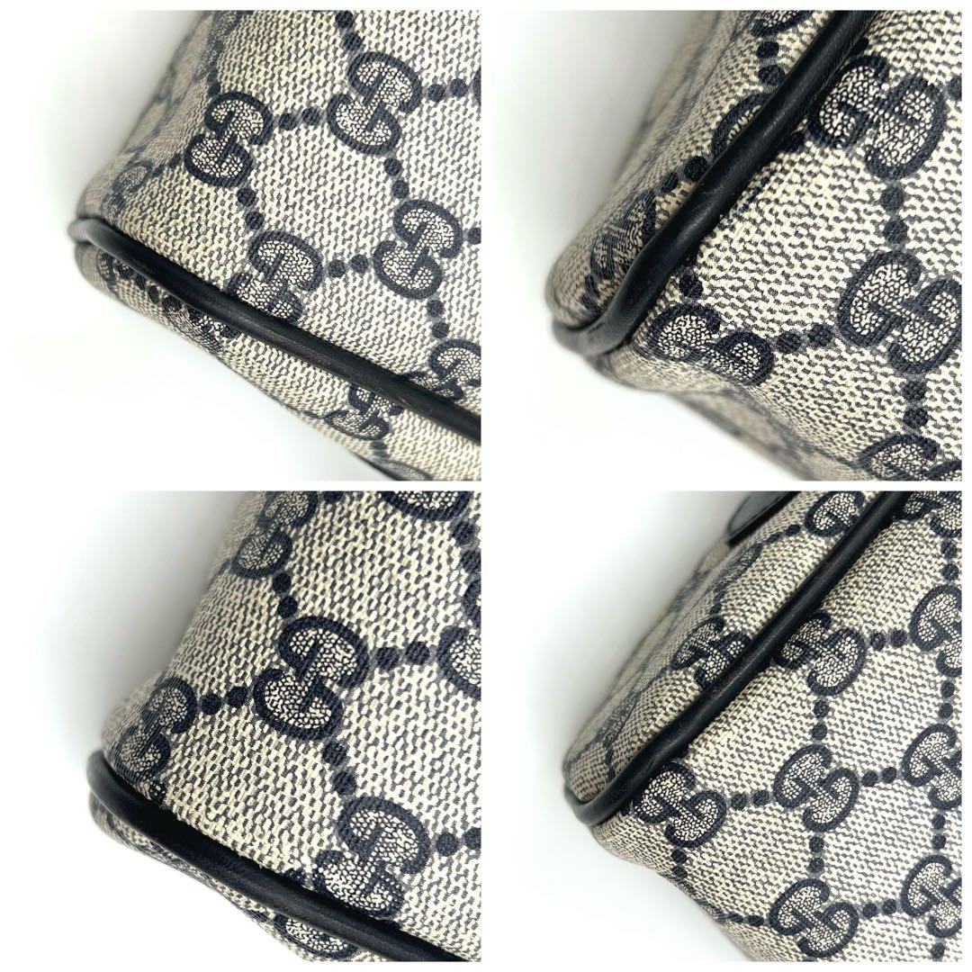 GUCCI　グッチ　シェリーライン　GGスプリーム　PVC 　ショルダーバッグ