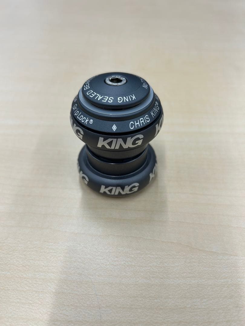 新品未使用　クリスキング　廃盤マットスレート　1-1/8 ヘッドセット