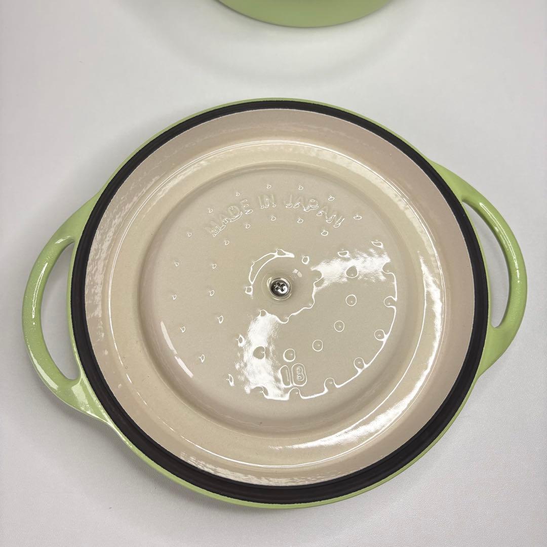 VERMICULAR バーミキュラボーブンポットラウンド　18cm グリーン