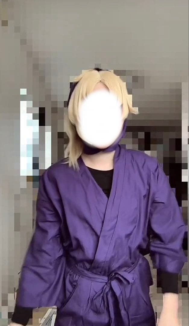 忍たま乱太郎 忍たま コスプレ衣装 斉藤タカ丸 ウィッグ付き フルセット