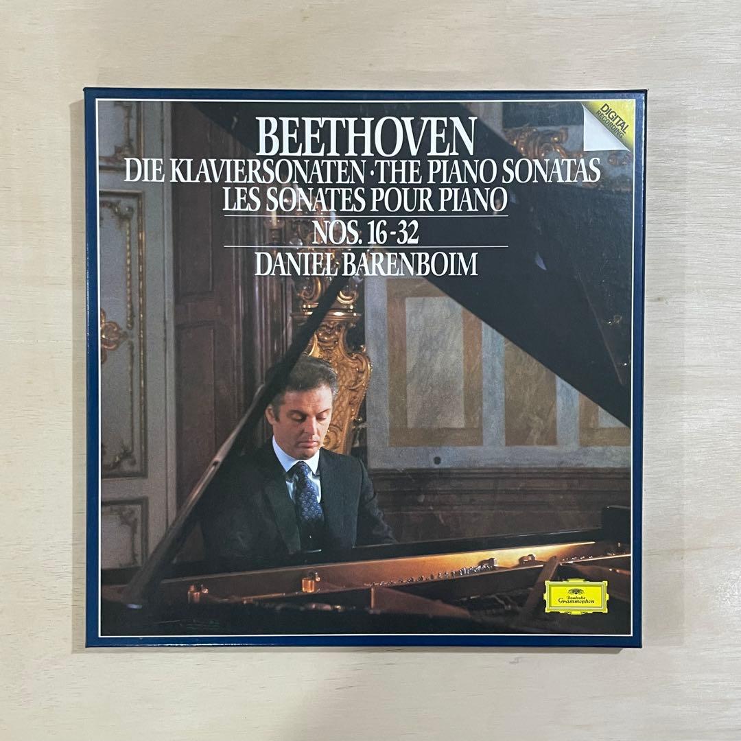 【美品】バレンボイム　ベートーヴェン　ピアノソナタ第16~32番　レコード6枚