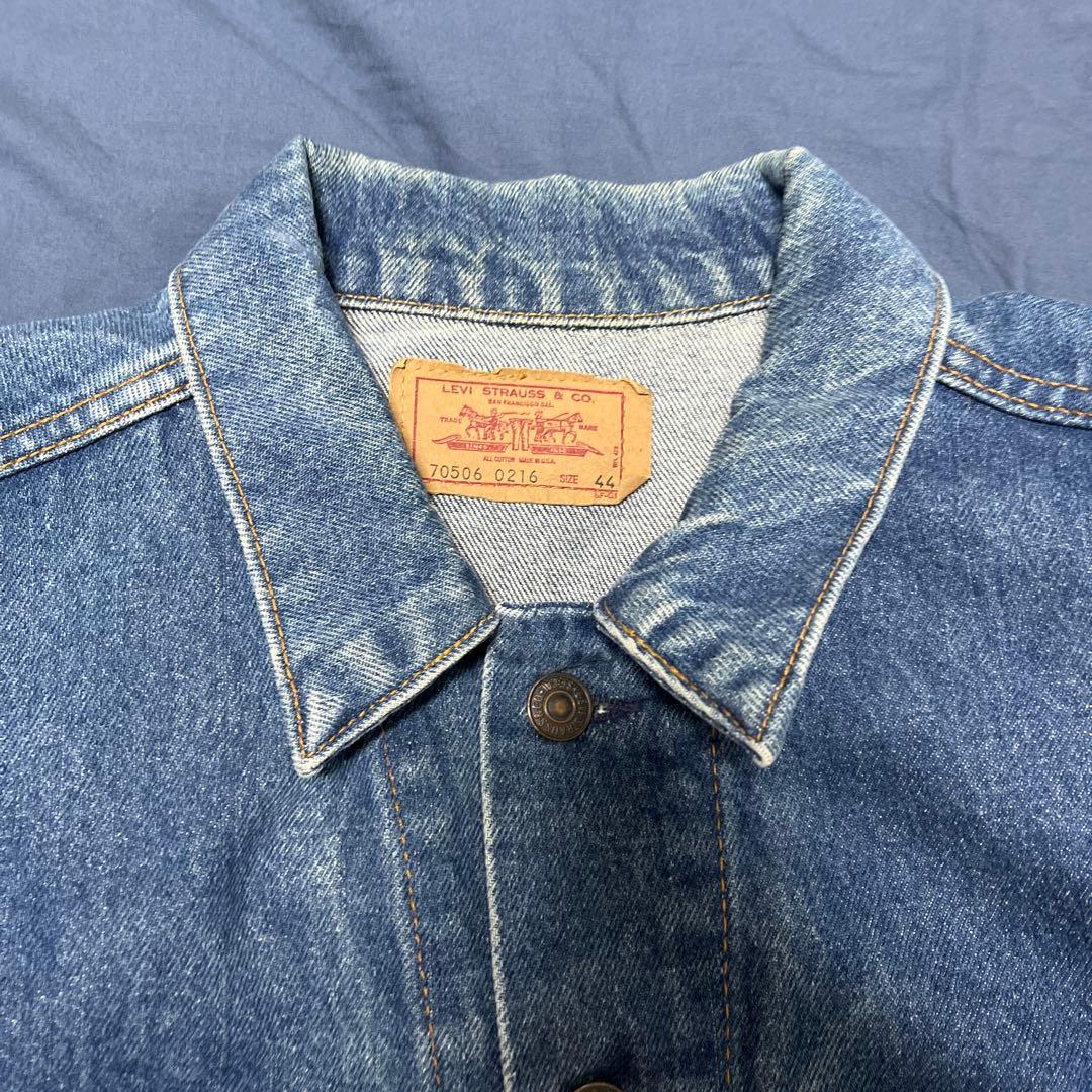 USA製 Levi's 70506 デニムジャケット 44 ビッグサイズ