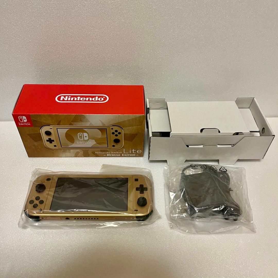 【美品】Nintendo Switch Lite ハイラルエディション ゴールド