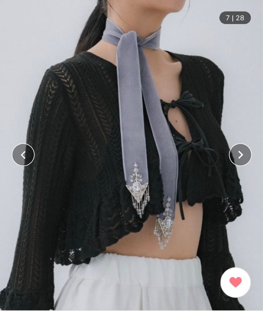 Mimi【tanakadaisuke】《STUDIOUS》ベルベットリボン