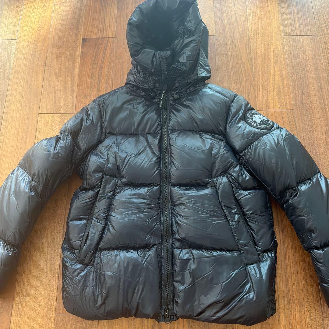 カナダグースダウンジャケット/クロフトンバッファー、ブラックレーベルダウン