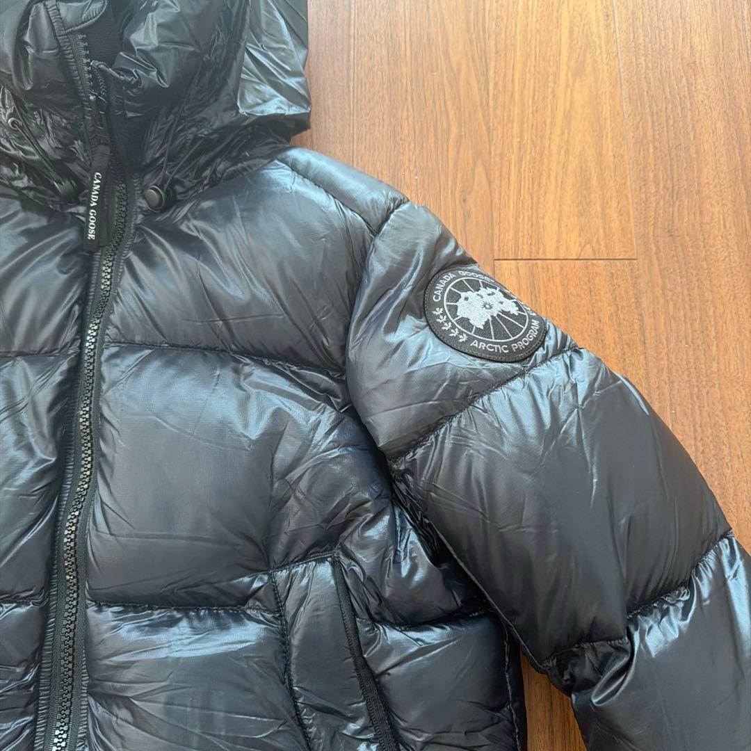 カナダグースダウンジャケット/クロフトンバッファー、ブラックレーベルダウン