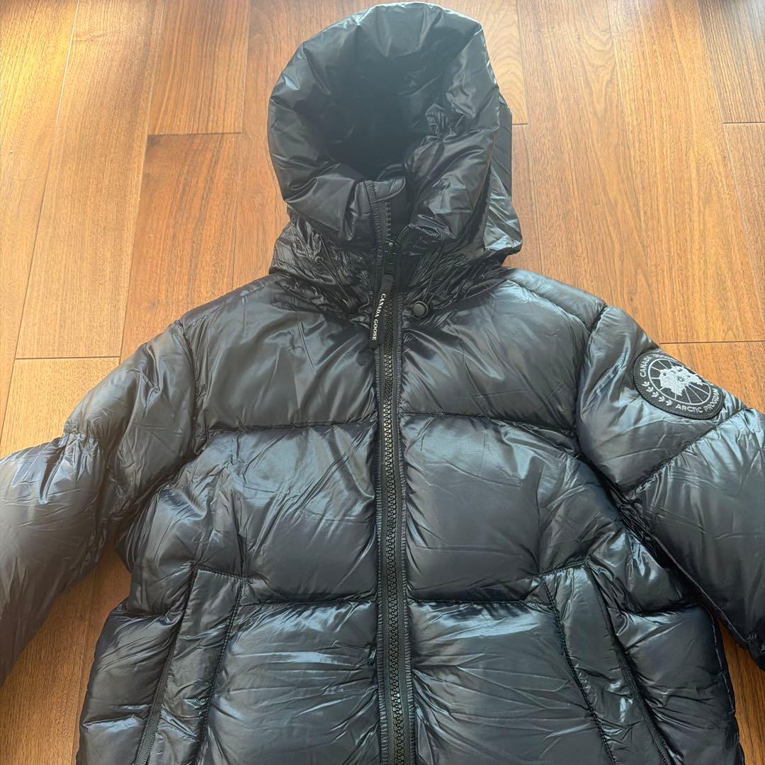カナダグースダウンジャケット/クロフトンバッファー、ブラックレーベルダウン