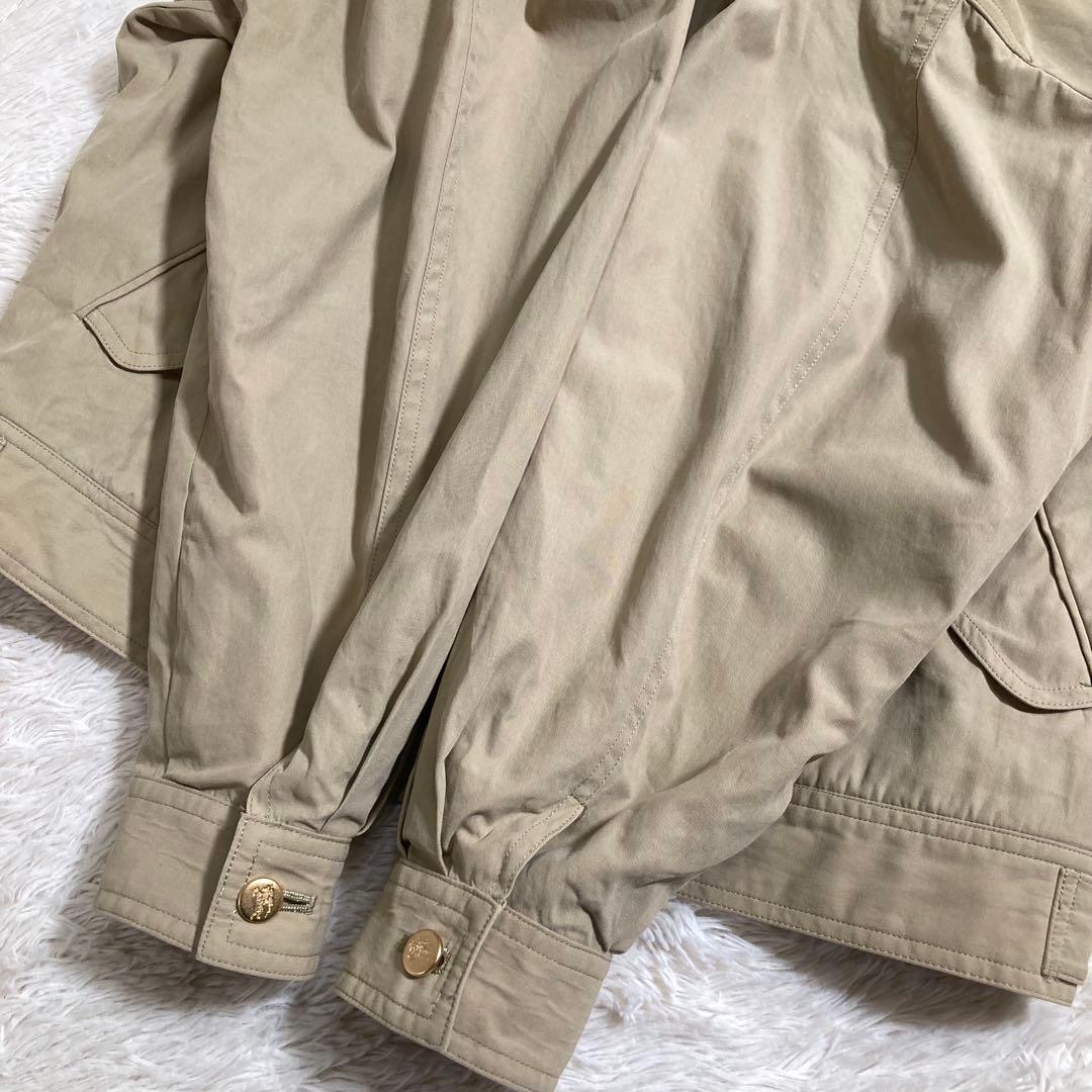 白タグ BURBERRYS スウィングトップ ホースロゴ ノバチェック 金ボタン