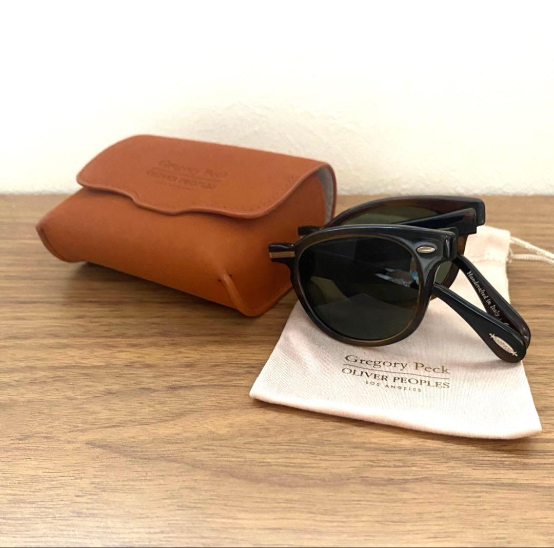 OLIVER PEOPLES オリバーピープルズ 折りたたみ　 サングラス
