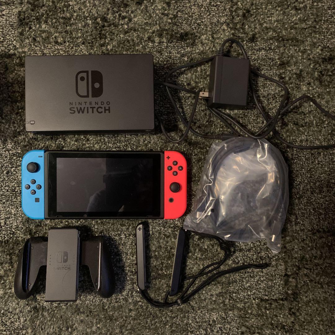 Nintendo Switch 本体　ネオン　美品