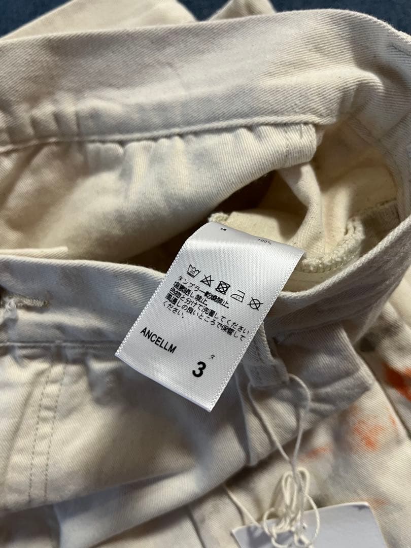 ANCELLM PAINT CHINO TROUSERS アンセルム　定番