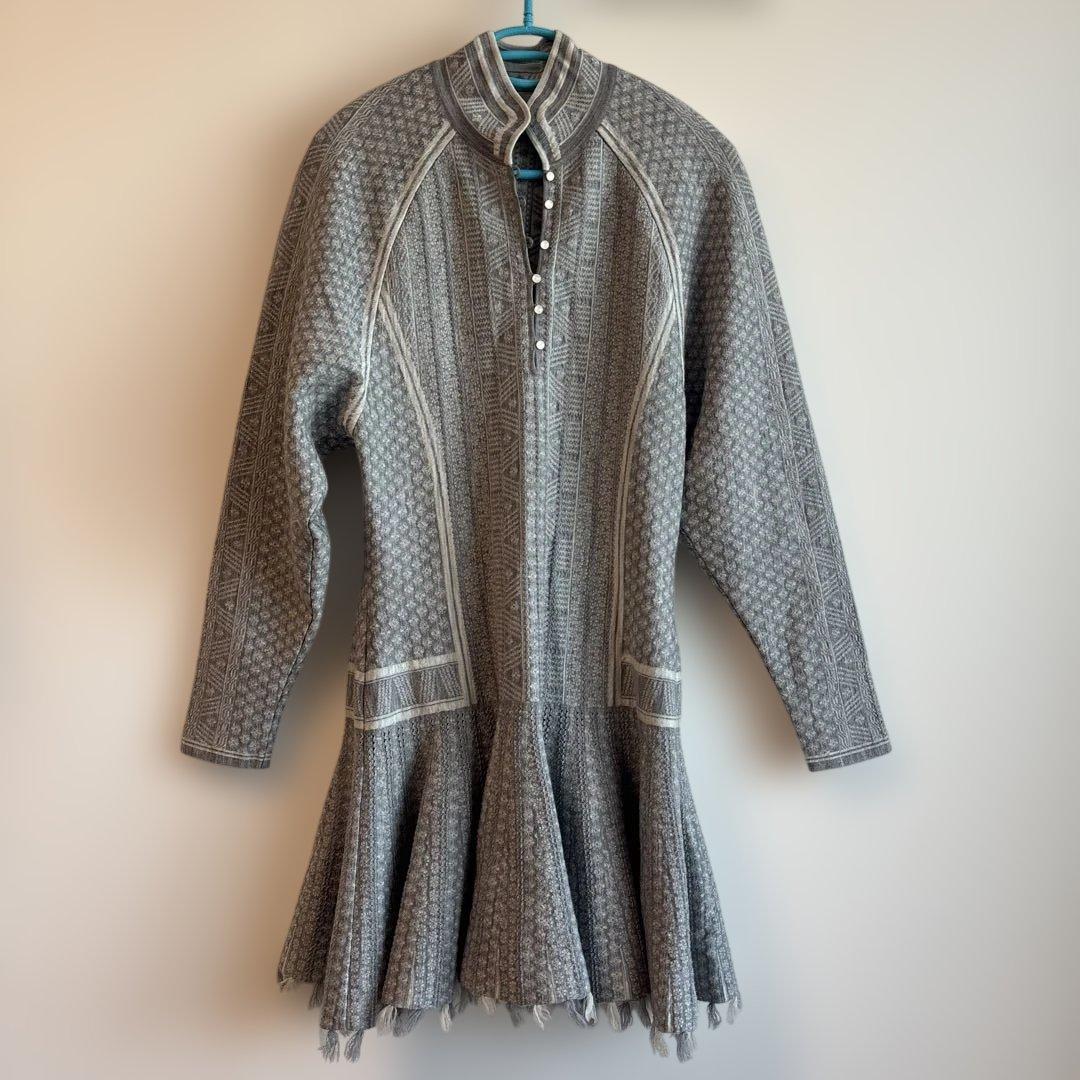 最終Mame Kurogouchi Mishima Karatsu ドレス