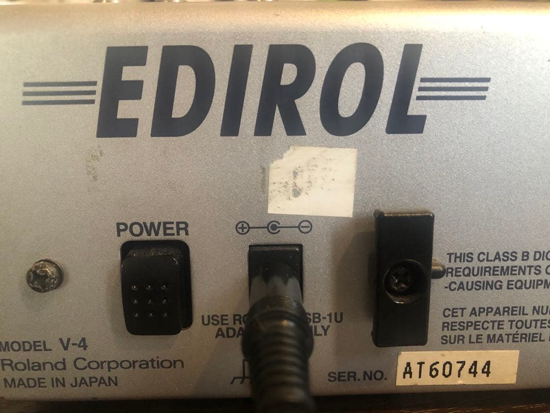 【USED】EDIROL V-4 ビデオミキサー