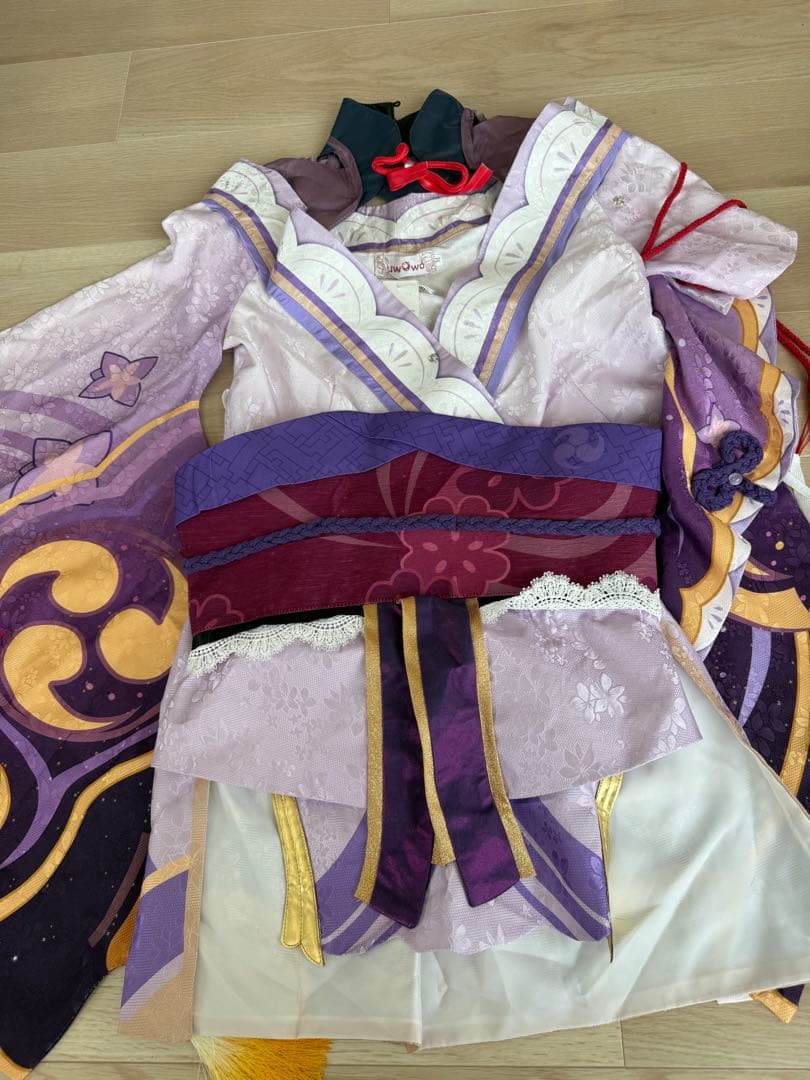 原神　雷電将軍　コスプレ衣装Mサイズ