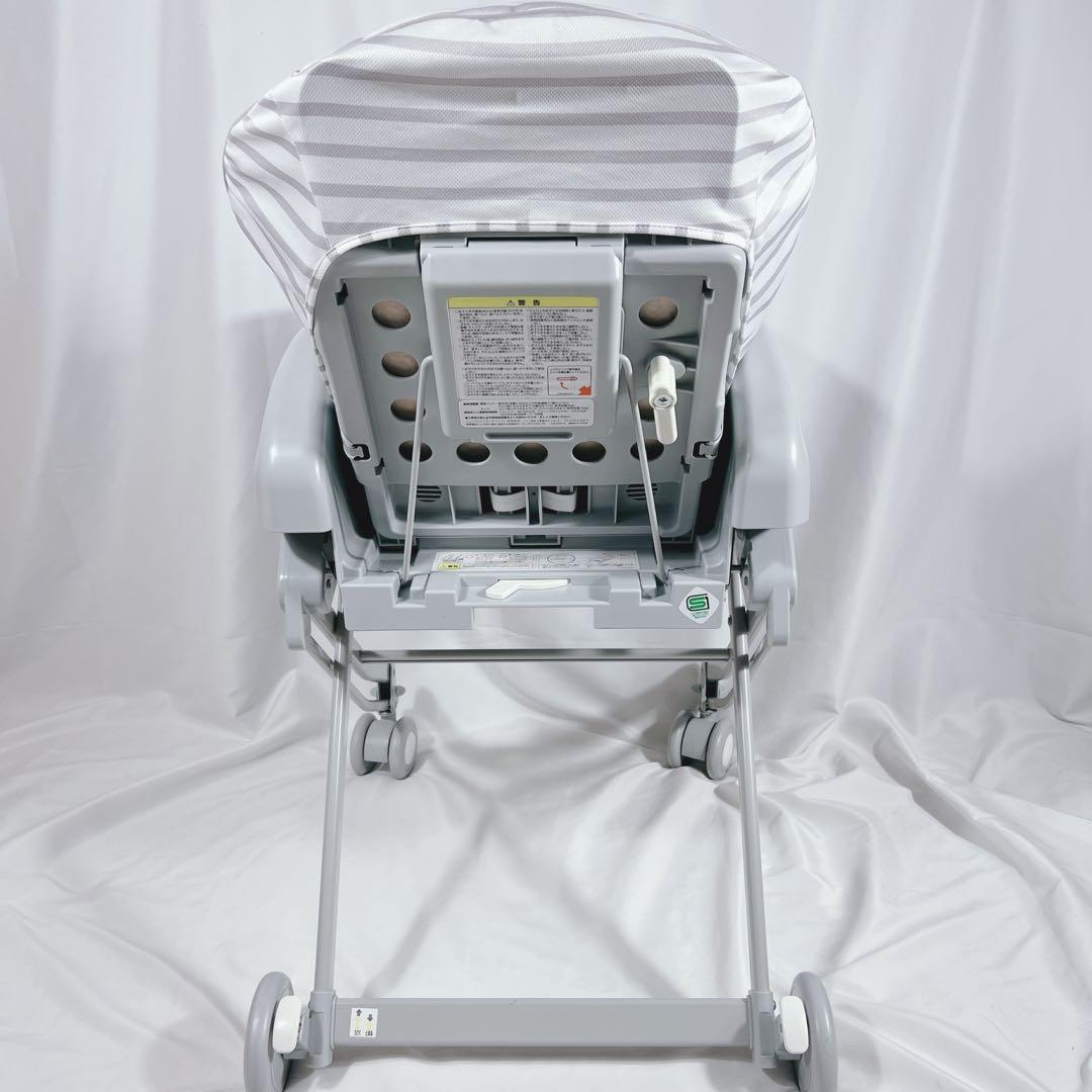 Aprica ユラリズム　ハイローチェア　5段階リクライニング　スウィングラック