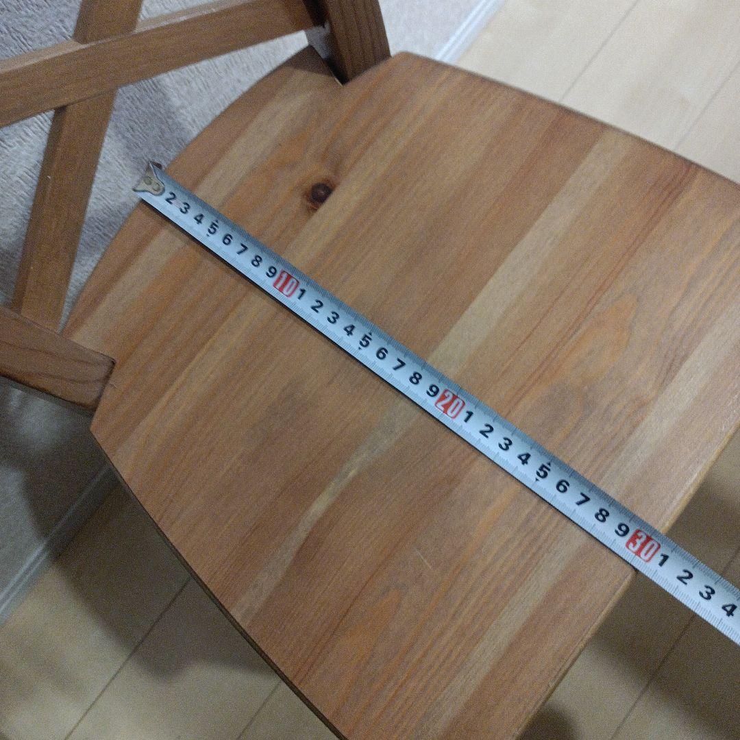IKEA 　イケア　キッズチェア　 INGOLF 無垢材 2脚セット