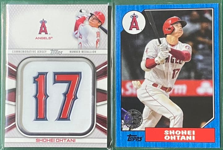 大谷翔平 2022年Toppsシリーズ1  2枚セット