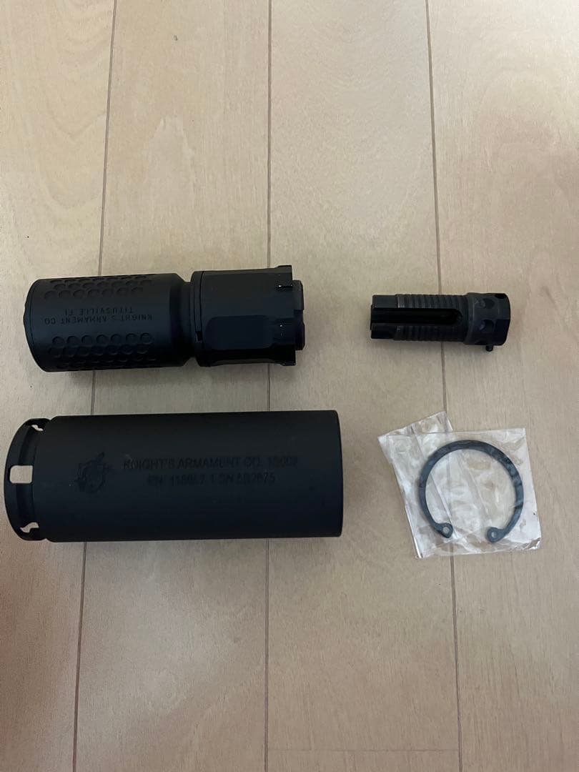 IRON AIRSOFT KAC QDC/MCQ-PRTタイプ サプレッサー