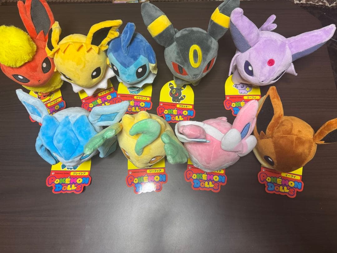 ポケモン ポケドール ブイズ 9体 タグあり