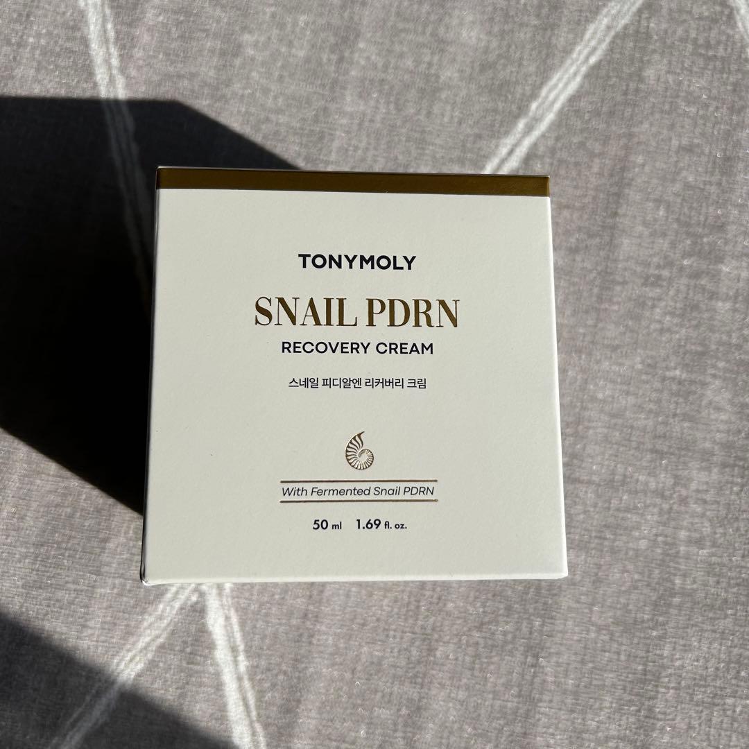 フェイスクリーム TONYMOLY SNAIL PDRN RECOVERY CREAM 50ml