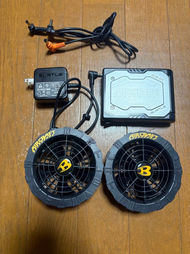 BURTLE AIRCRAFT 冷却ファンセット 22V