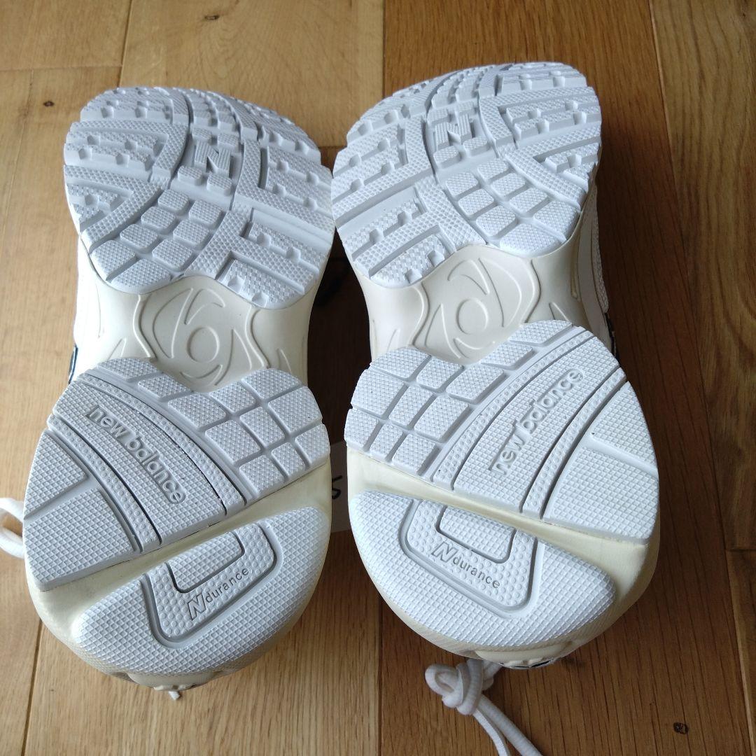 ヒューマンガスニューバランス725 ホワイト　27.5