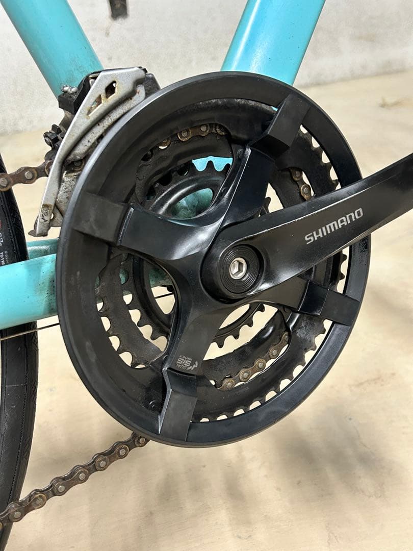 Bianchi クロスバイク アルミフレーム SHIMANO 24段変速