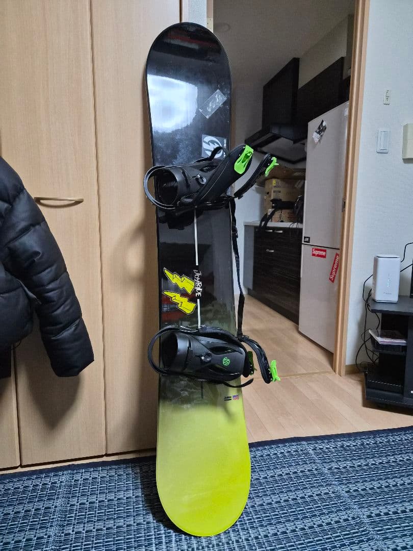 JOYRIDE スノーボード＆ゴーグル＆ブーツ＆ビンディング＆スノボケース＆手袋