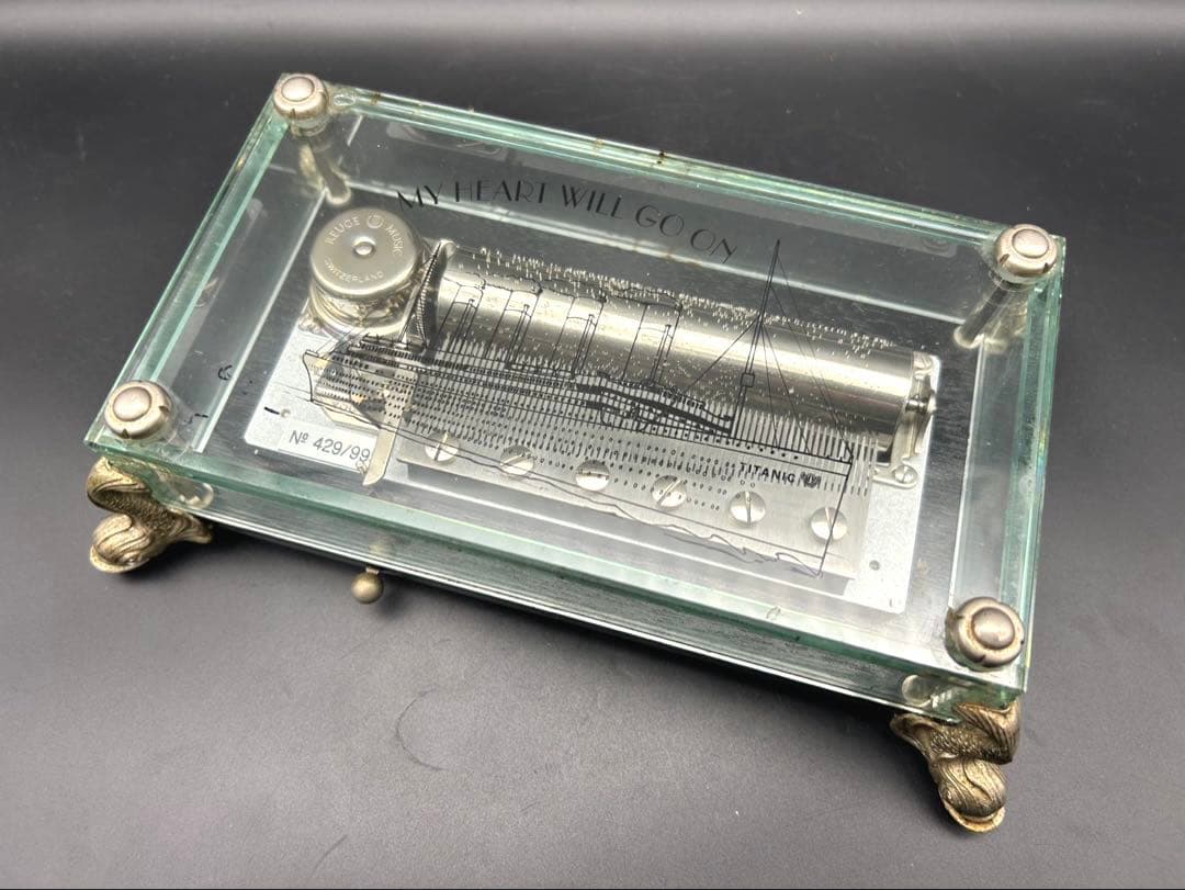 O7-32 オルゴール REUGE MUSIC タイタニック CH3/72 稼動