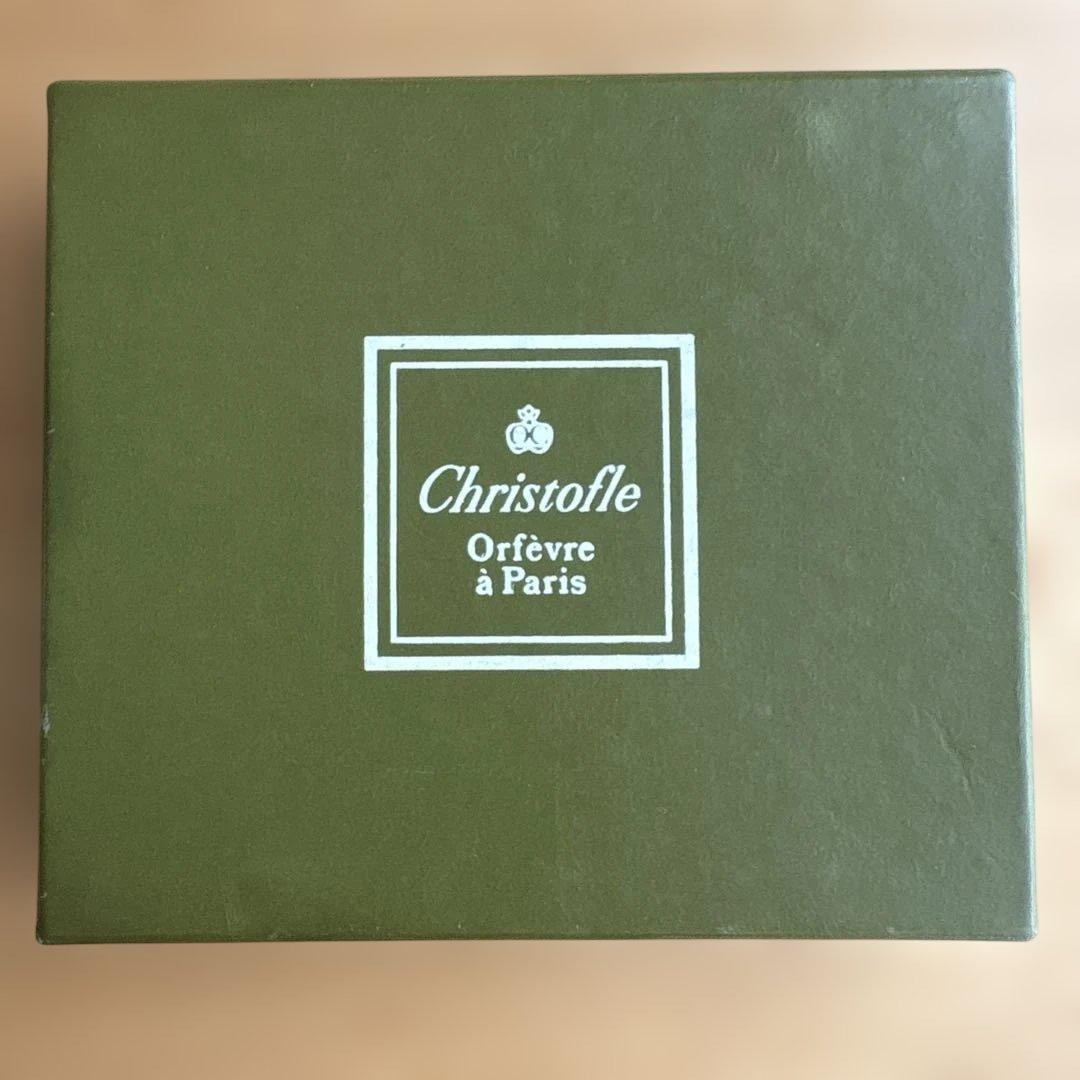 美品 クリストフル ブール ナイフレスト ４客セット カトラリー 箸置き