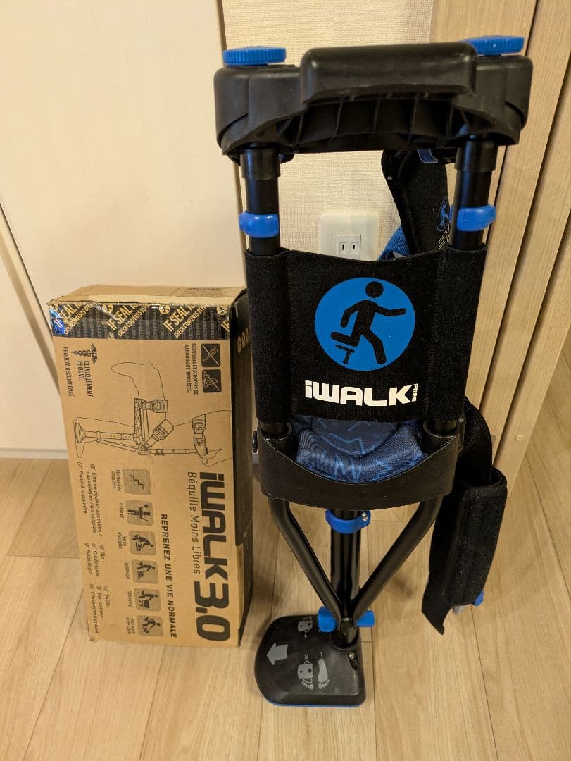 iWALK 3.0 ハンズフリー松葉杖 ニークラッチ アイウォーク