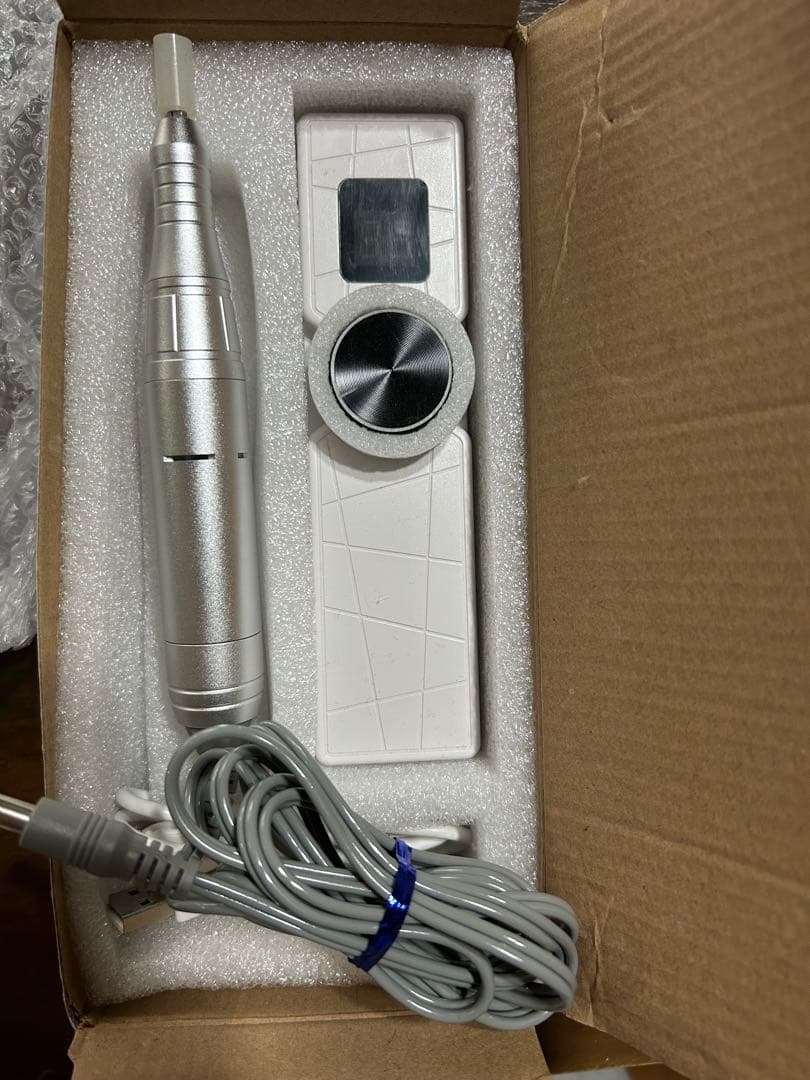 美品BONNAILポータブルネイルマシン ホワイト