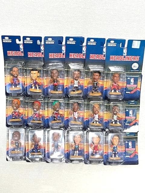 最初期希少【新品】CORINTHIAN社 ヘッドライナーズ18体セット