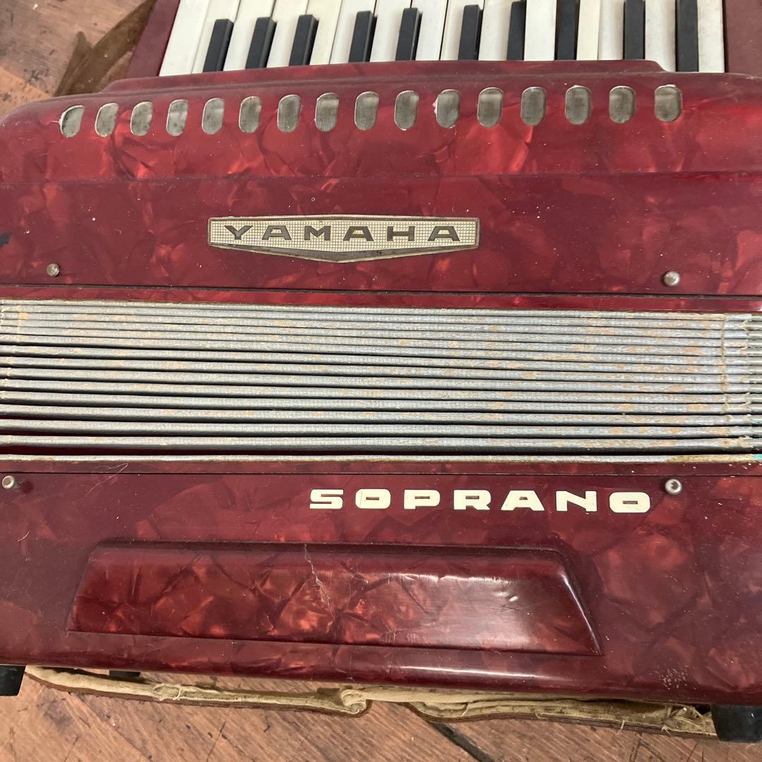 B-壁 YAMAHA ヤマハ アコーディオン 鍵盤楽器 楽器 ヴィンテージ楽器