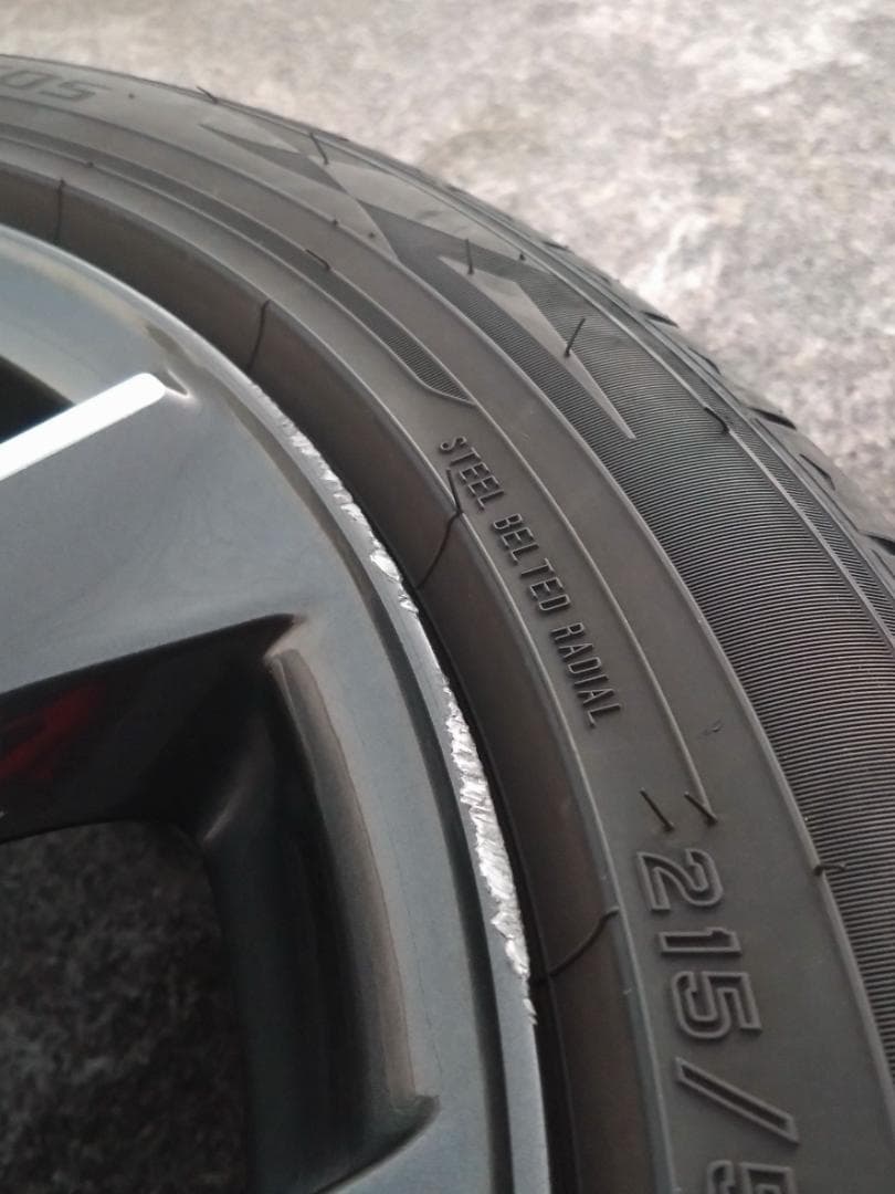 【マツダ CX-3 純正 18インチ ホイール4本＋タイヤ付】215/50R18