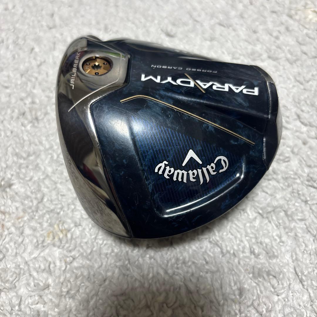 パラダイムトリプルダイヤモンド　　ドライバーヘッド。ヘッドカバー付