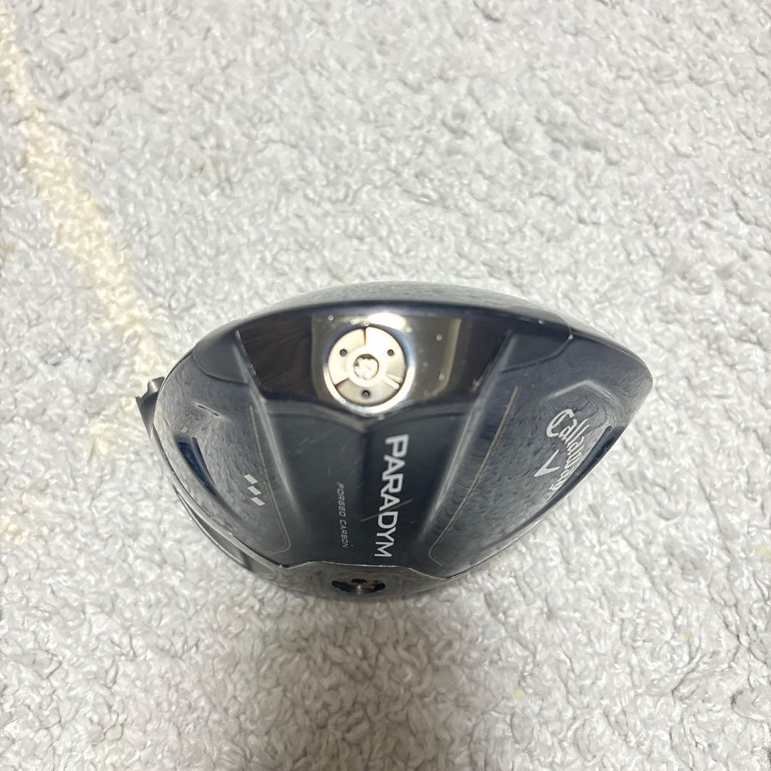 パラダイムトリプルダイヤモンド　　ドライバーヘッド。ヘッドカバー付