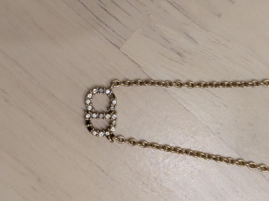 Christian　Dior　ゴールド　ネックレス