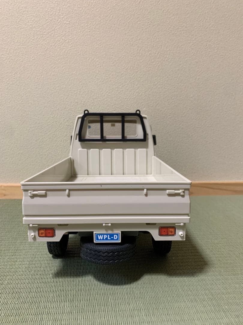 軽トラック　スズキ　キャリィ風　WPL ドリフト　2WD D12 1/10 丸目