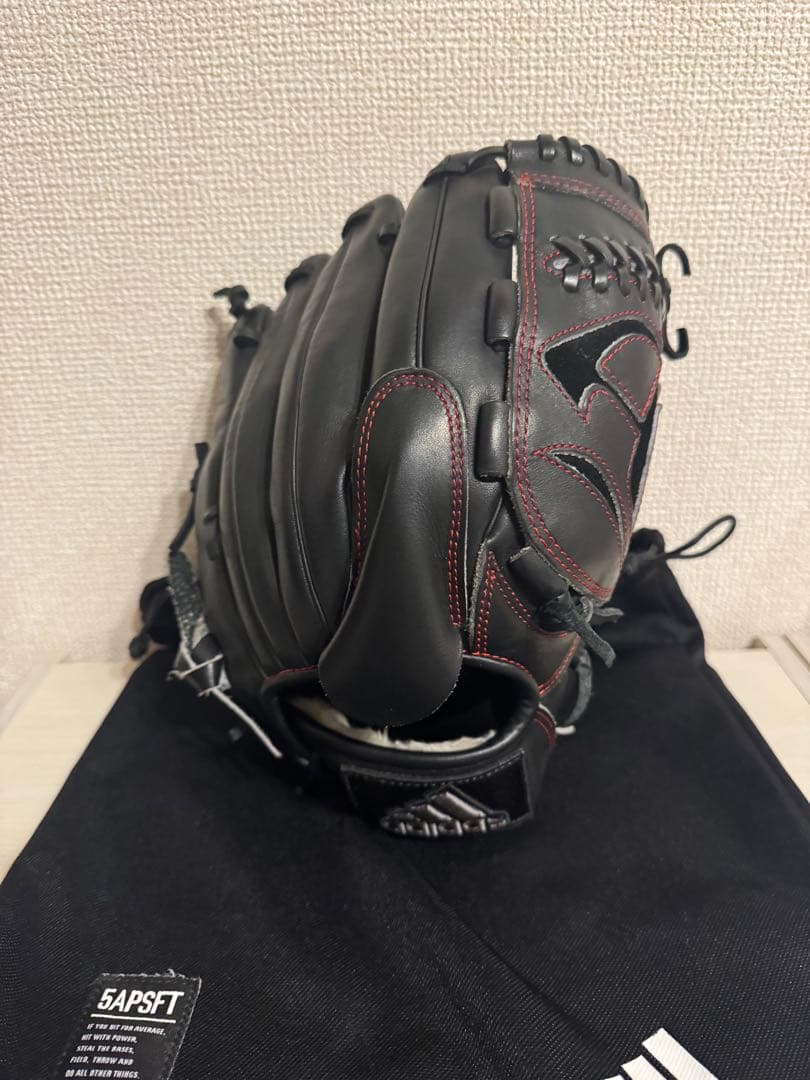 adidas アディダス 投手用軟式グローブ 収納袋付き