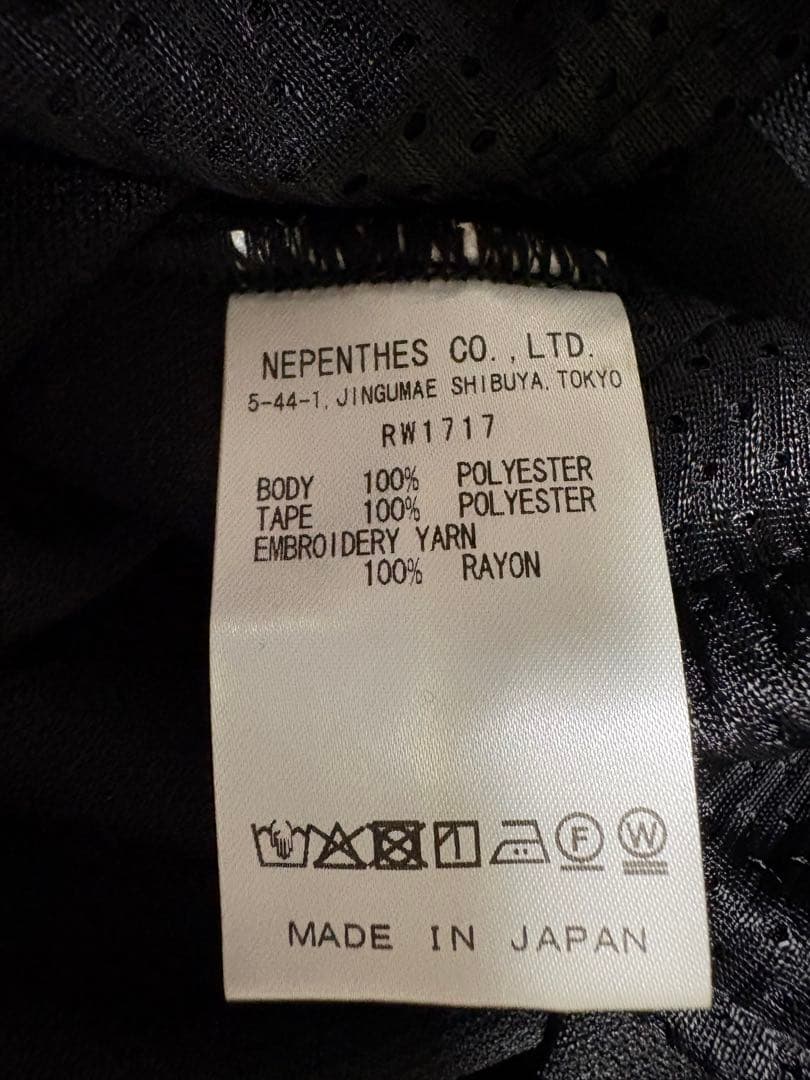 needles 別注 トラックパンツ ヒザデル H.D ブラック Sサイズ